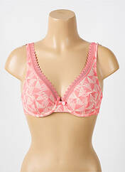 Soutien-gorge rose LOU pour femme seconde vue