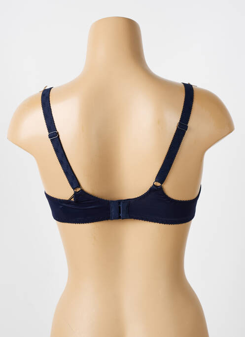 Soutien-gorge broderie haut soutien-gorge emboitant bleu EMPREINTE femme
