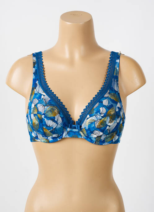 Soutien-gorge bleu LOU pour femme