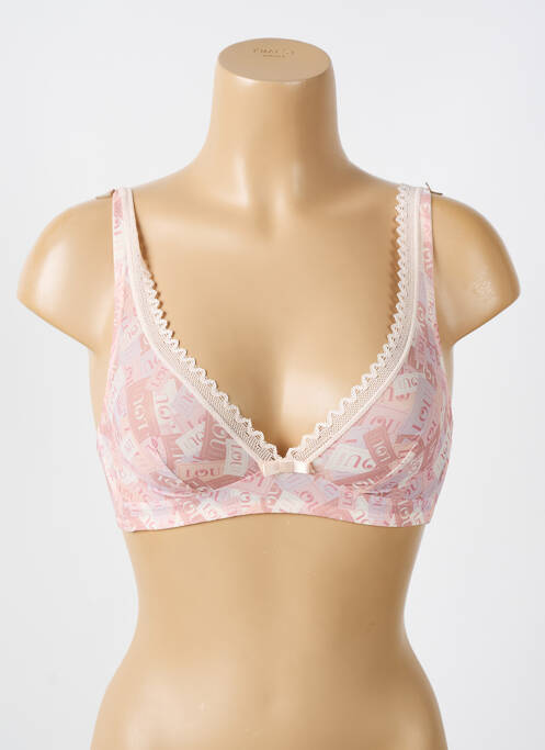 Soutien-gorge rose LOU pour femme