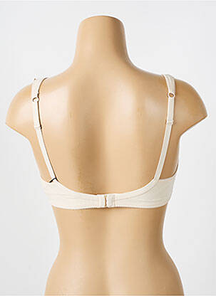 Soutien-gorge légère et transparente haut soutien-gorge emboitant beige GEMMA femme