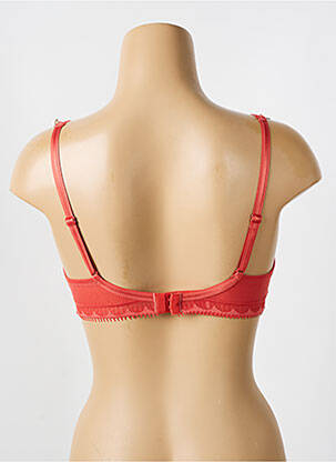 Soutien-gorge légère et transparente haut soutien-gorge emboitant orange clair CHANTELLE femme