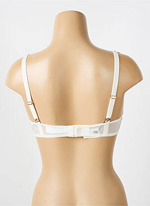 Soutien-gorge légère et transparente haut soutien-gorge moulé beige LOU femme