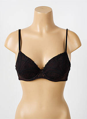Soutien-gorge haut soutien-gorge push-up haut soutien-gorge push-up marron LOUISA BRACQ femme