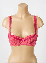 Soutien-gorge rose LOU pour femme seconde vue
