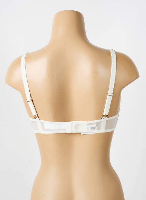 Soutien-gorge légère et transparente haut soutien-gorge moulé beige LOU femme