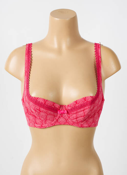 Soutien-gorge rose LOU pour femme