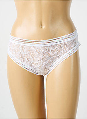 Culotte stretch blanc LOU femme