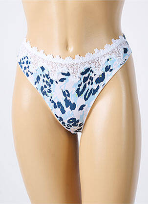 String stretch bleu LOUISA BRACQ femme