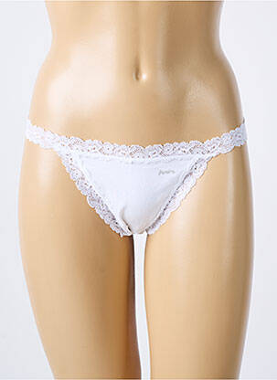 String stretch blanc JANIRA femme