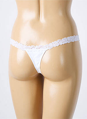 String stretch blanc JANIRA femme