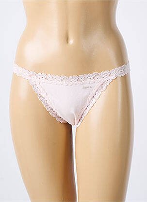 String stretch rose JANIRA femme