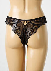 Tanga marron LOUISA BRACQ pour femme seconde vue