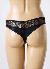 Tanga noir CHANTELLE pour femme seconde vue
