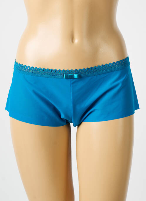 Shorty stretch bleu LOU femme