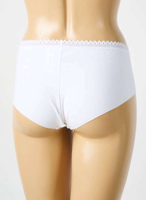 Shorty stretch blanc LOU femme