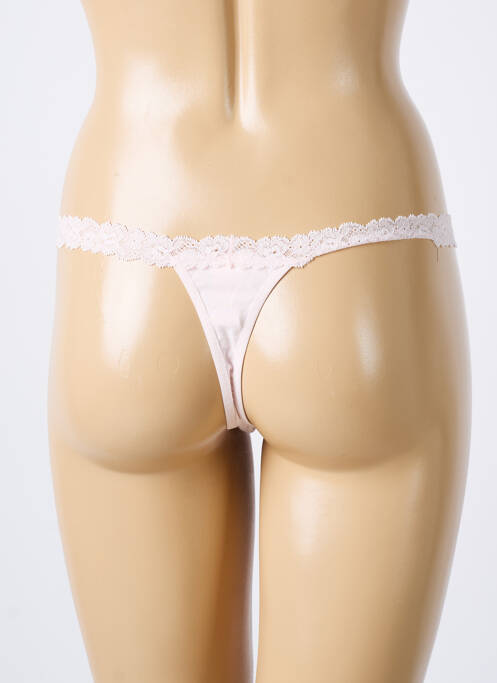 String stretch rose JANIRA femme