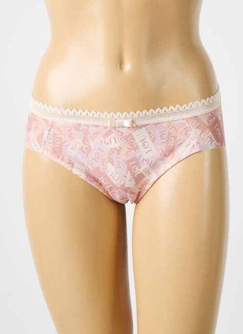 Culotte rose LOU pour femme