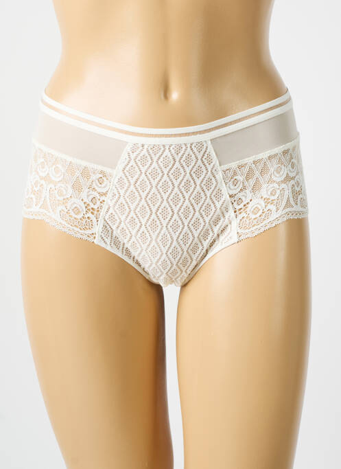 Shorty beige LOU pour femme