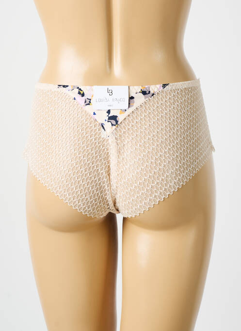 Shorty beige LOUISA BRACQ pour femme
