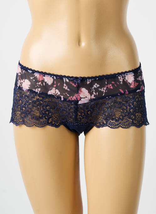 Shorty bleu EMPREINTE pour femme