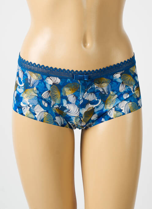 Shorty bleu LOU pour femme