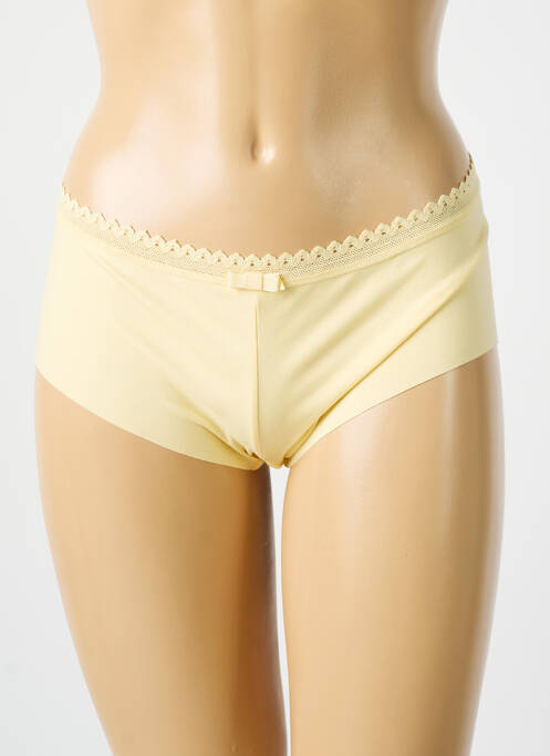 Shorty jaune LOU pour femme