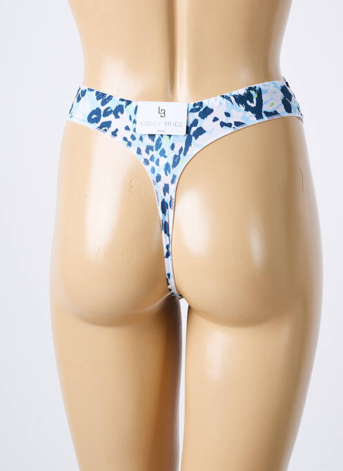 String bleu LOUISA BRACQ femme