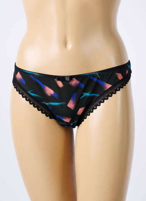 String noir LOU pour femme