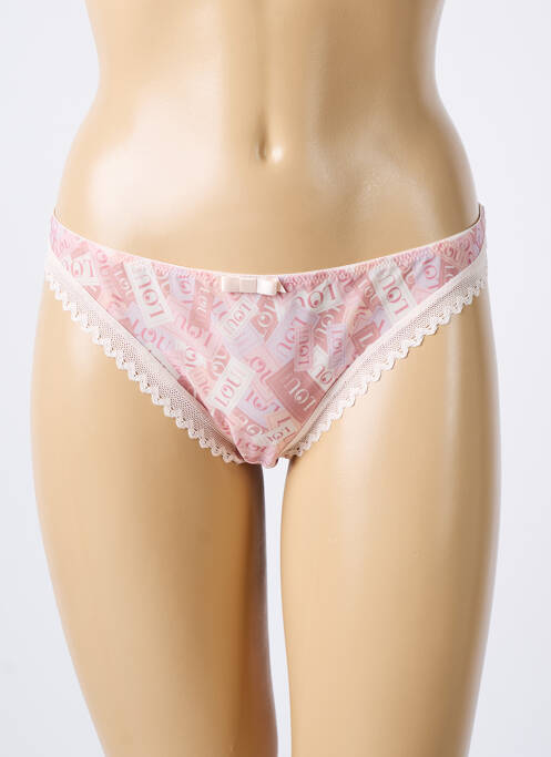 String rose LOU pour femme