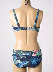 Maillot de bain 2 pièces bleu OLYMPIA pour femme seconde vue