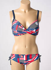 Maillot de bain 2 pièces bleu SUNMARIN pour femme seconde vue