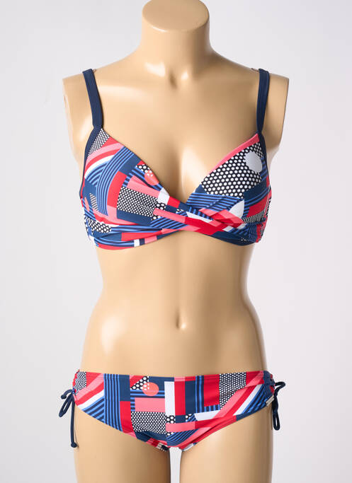 Maillot de bain 2 pièces bleu SUNMARIN pour femme