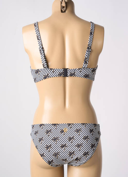 Maillot de bain 2 pièces noir OLYMPIA pour femme