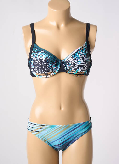 Maillot de bain 2 pièces noir SUNMARIN pour femme
