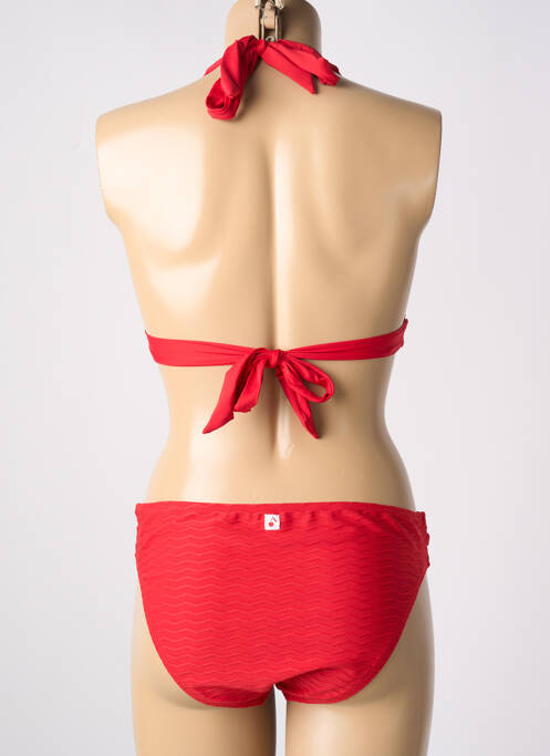 Maillot de bain 2 pièces rouge CHERRY BEACH pour femme