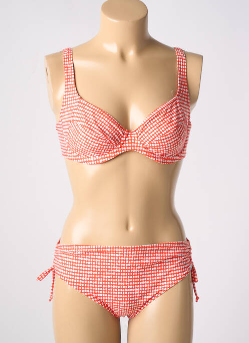 Maillot de bain 2 pièces rouge SUNFLAIR pour femme