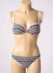 Maillot de bain 2 pièces blanc PASSIONATA pour femme seconde vue