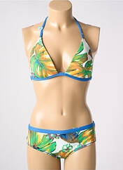 Maillot de bain 2 pièces bleu CHERRY BEACH pour femme seconde vue