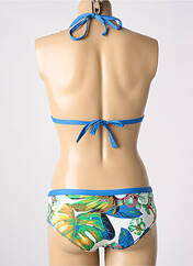 Maillot de bain 2 pièces bleu CHERRY BEACH pour femme seconde vue