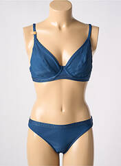 Maillot de bain 2 pièces bleu CHERRY BEACH pour femme seconde vue