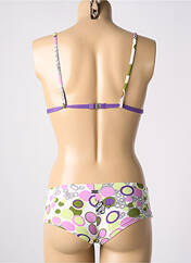 Maillot de bain 2 pièces violet CHERRY BEACH pour femme seconde vue