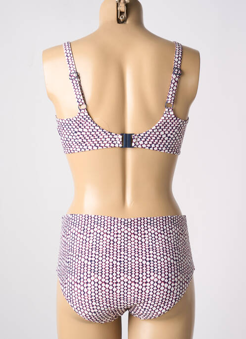 Maillot de bain 2 pièces blanc FEMILET pour femme