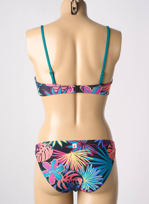 Maillot de bain 2 pièces bleu CHERRY BEACH pour femme