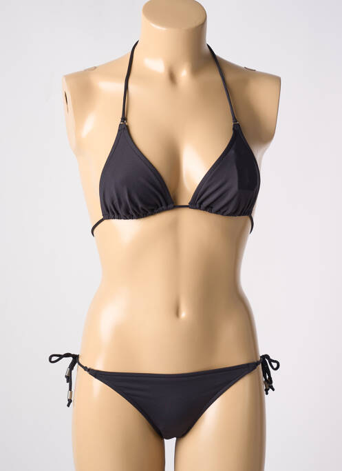 Maillot de bain 2 pièces noir CHERRY BEACH pour femme