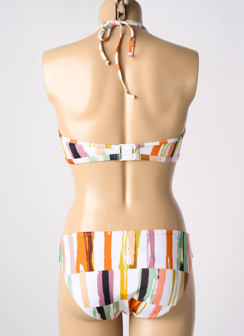 Maillot de bain 2 pièces orange FREYA pour femme