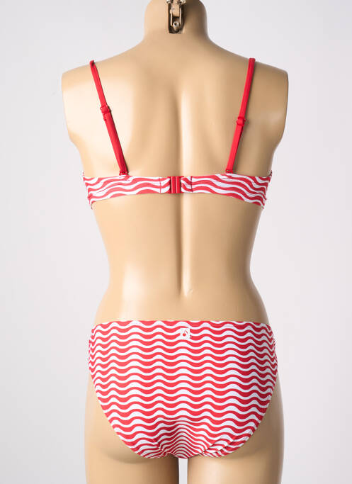 Maillot de bain 2 pièces rouge CHERRY BEACH pour femme