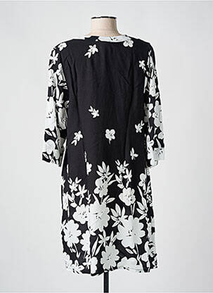 Robe de plage manches 3/4 noir BARANDI femme