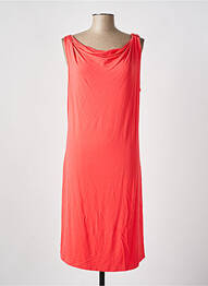 Robe longue sans manche sans manche rouge VANIA femme