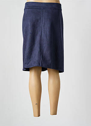 Jupe courte poches bleu A BELLE femme